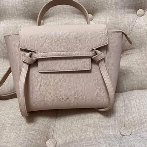 Celine belt bag size nano.